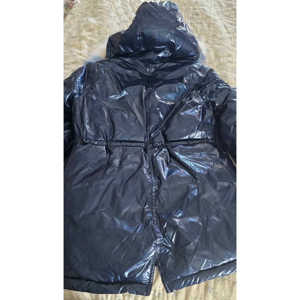 J. CREW Crewcuts Girls' Pink Parka with Removable faux fur hood Size XL - Picture 4 of 5